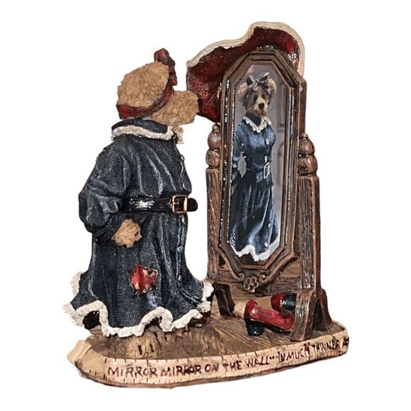 Boyds Bears "Mirror mirror on the wall, Im much thinner after all" - Picture 1 of 3